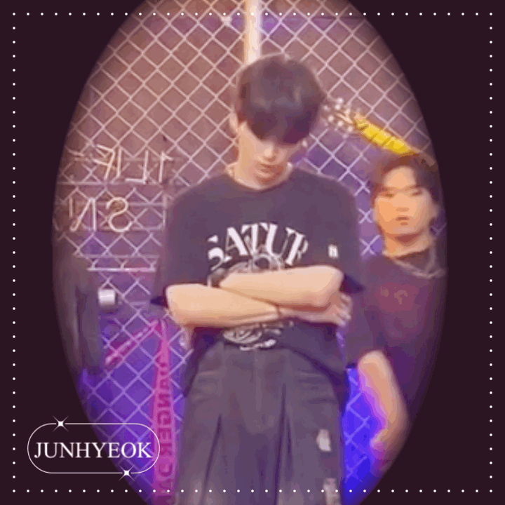 A moment captured by Junhyeok (n.SSign)'s fan
