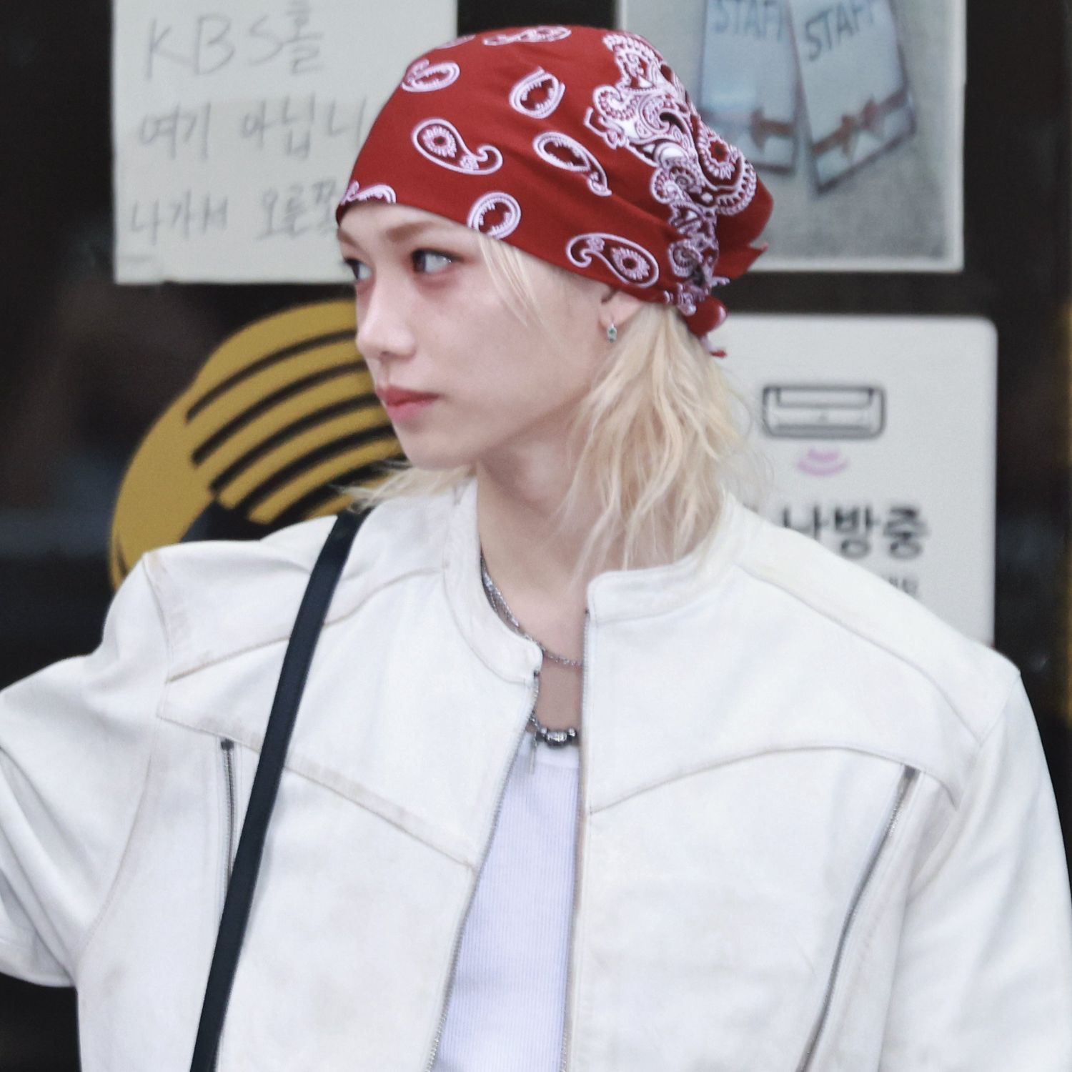 Recent activity shot of Felix (Stray Kids)