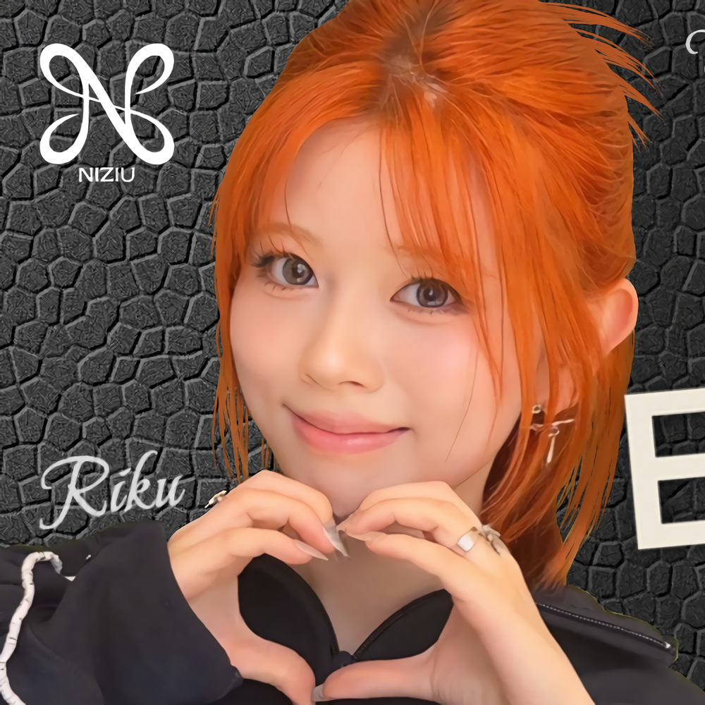 A moment captured by Riku (NiziU)'s fan