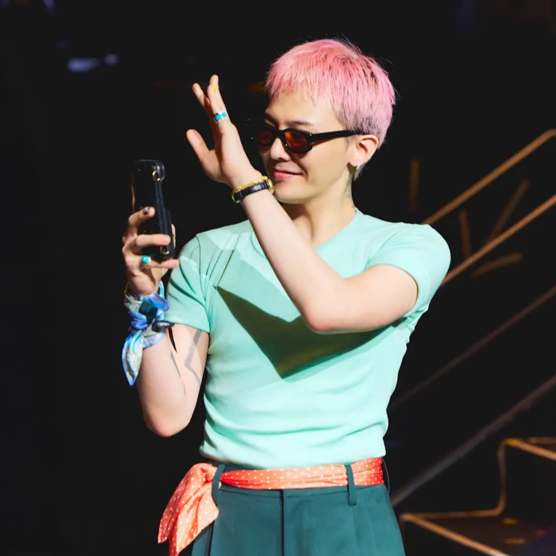 Recent activity shot of G-DRAGON (BIGBANG)