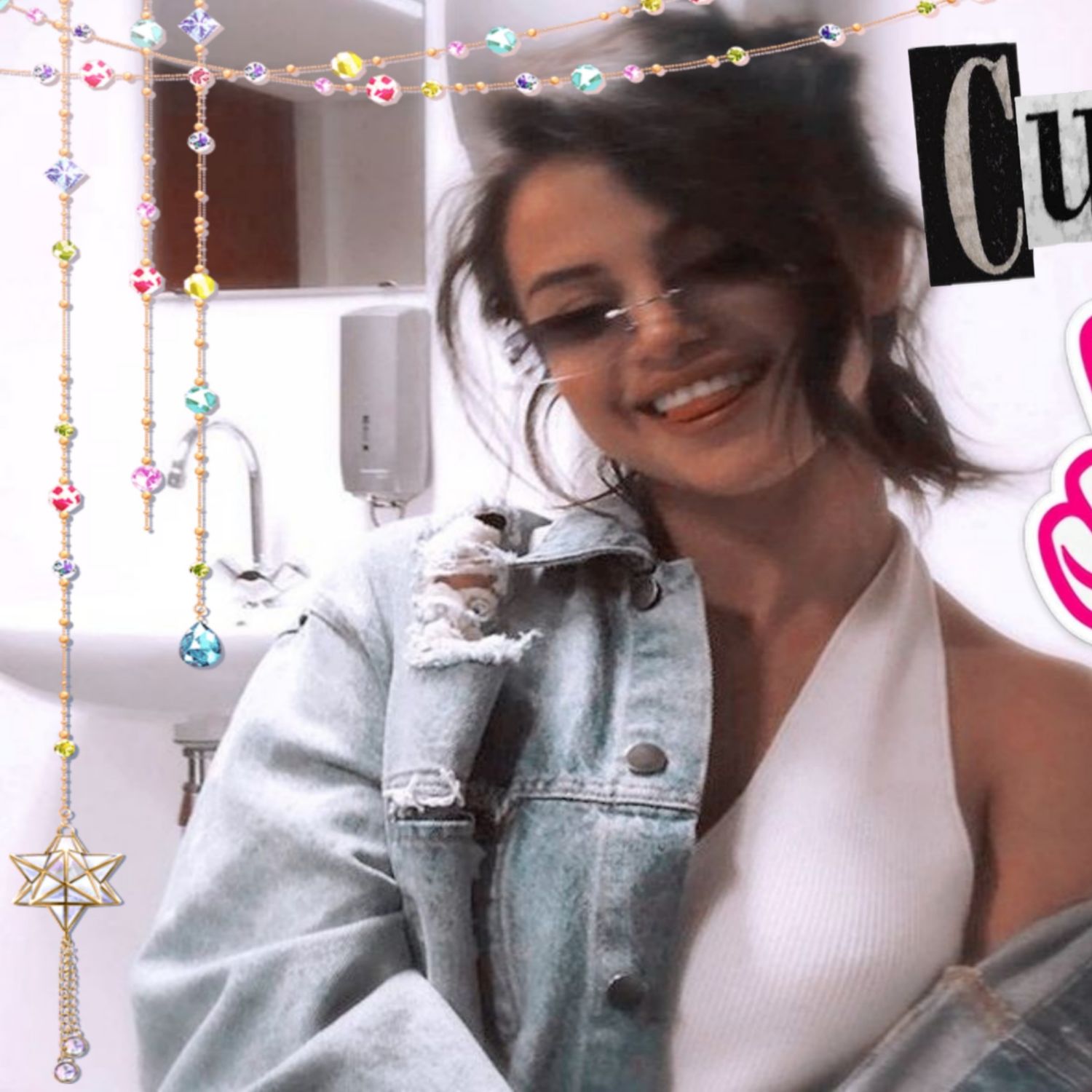 A moment captured by Selena Gomez's fan