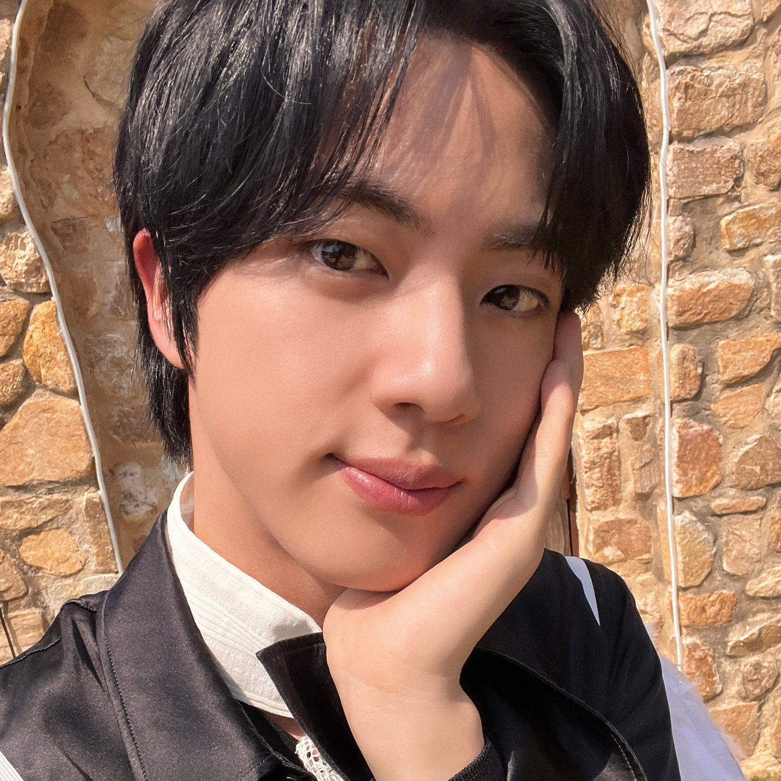 Recent activity shot of Jin (BTS)
