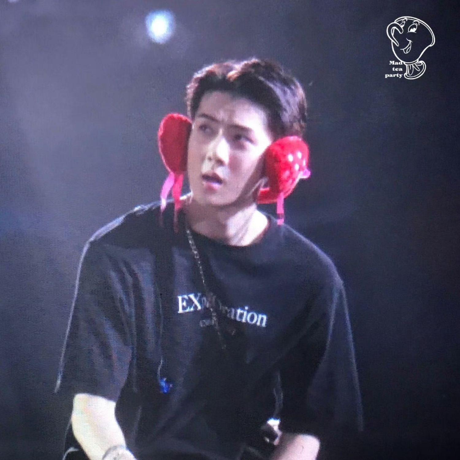 Behind-the-scenes cut of Sehun (EXO)