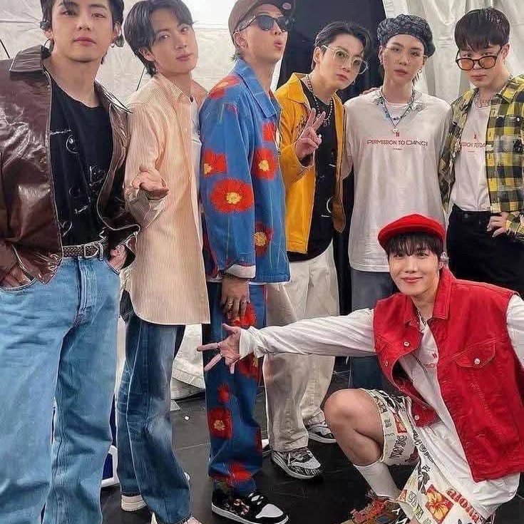 BTSの舞台裏ショット