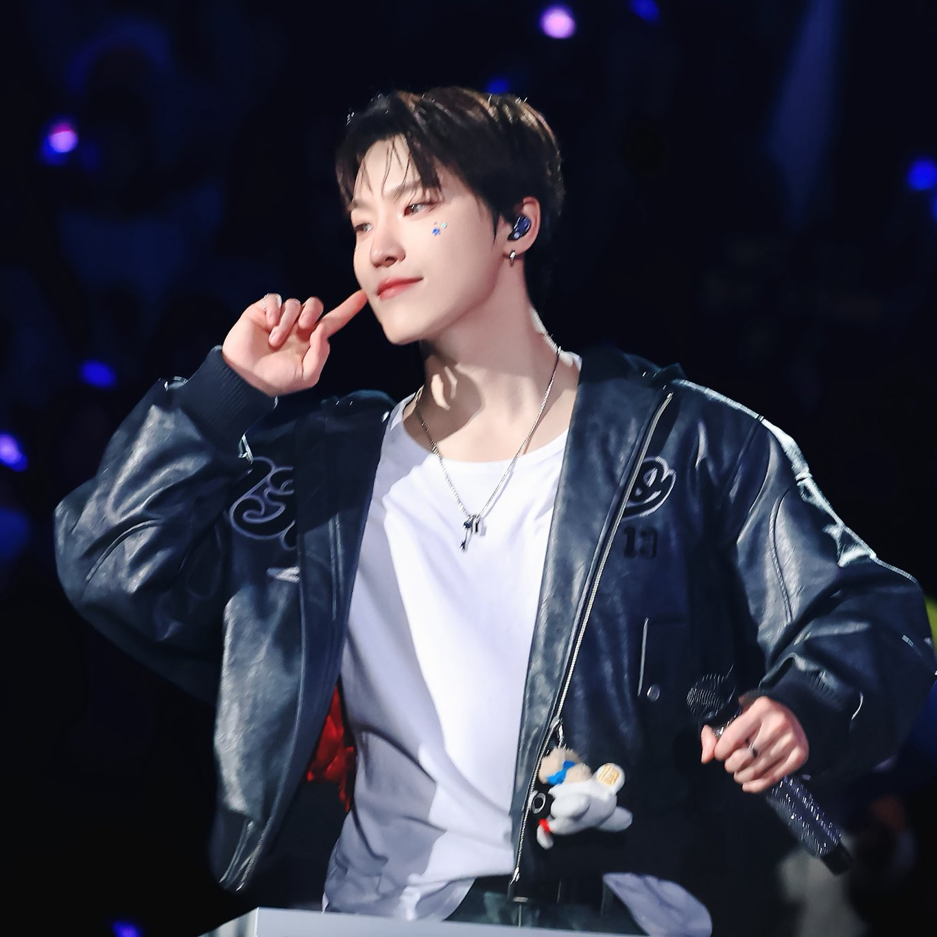 Recent activity shot of Dino (SEVENTEEN)