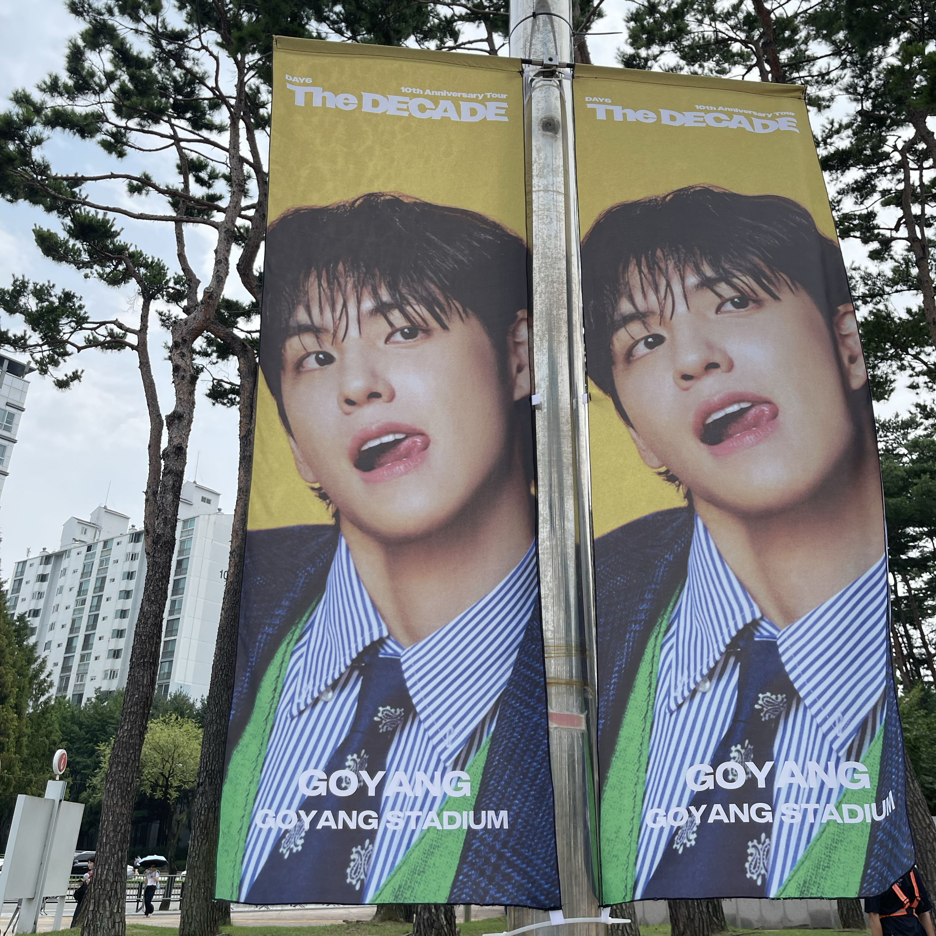 A moment captured by Wonpil (DAY6)'s fan