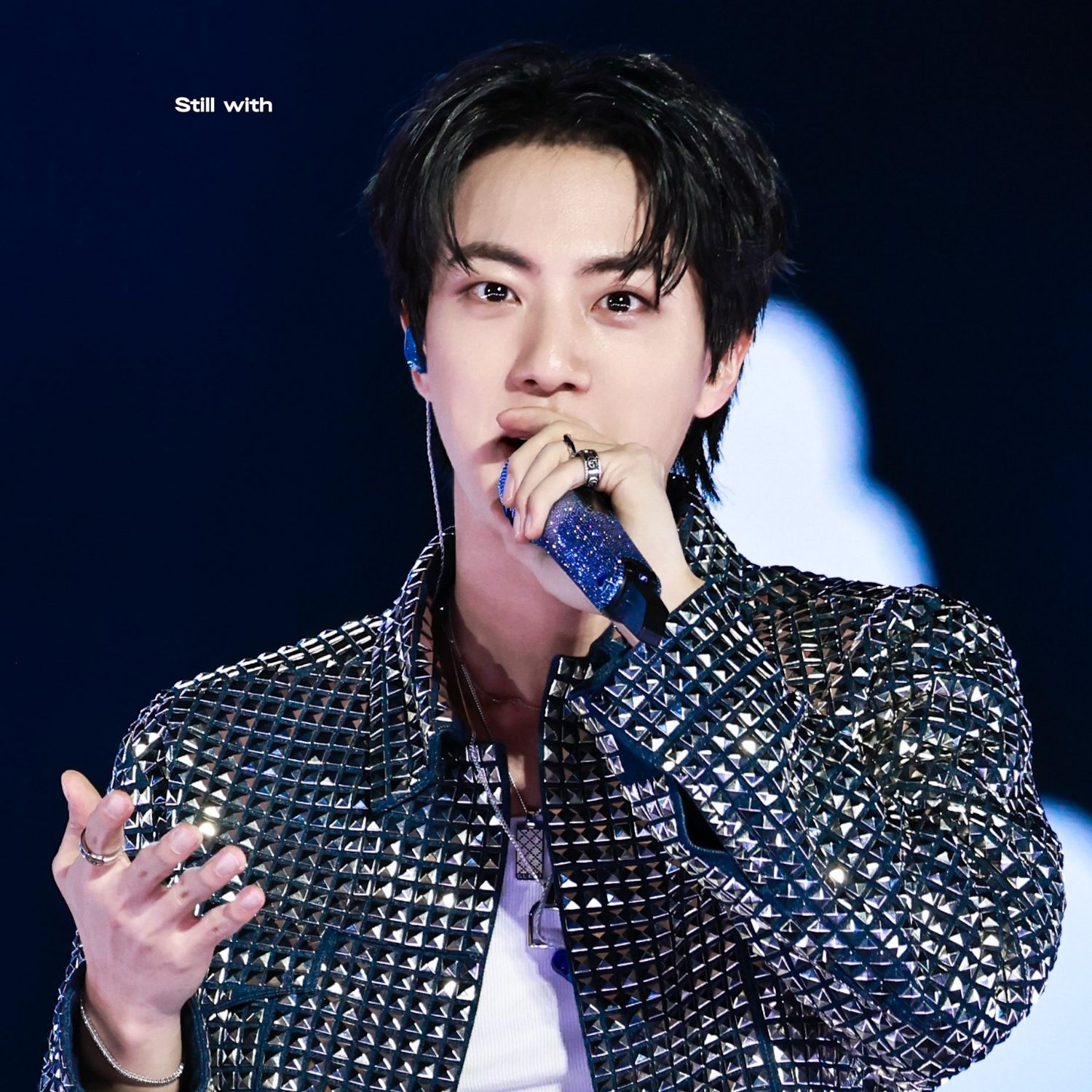 A moment captured by Jin (BTS)'s fan