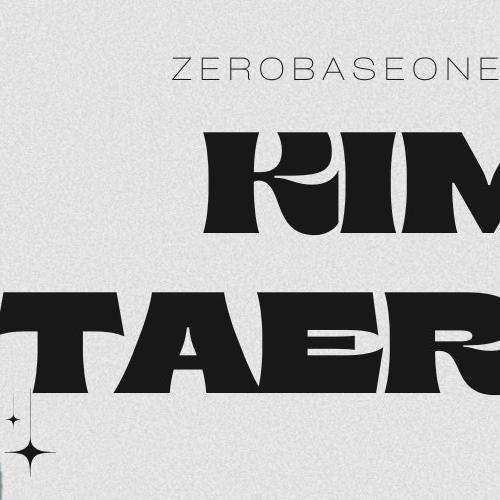 Behind-the-scenes cut of Kim Taerae (ZEROBASEONE)