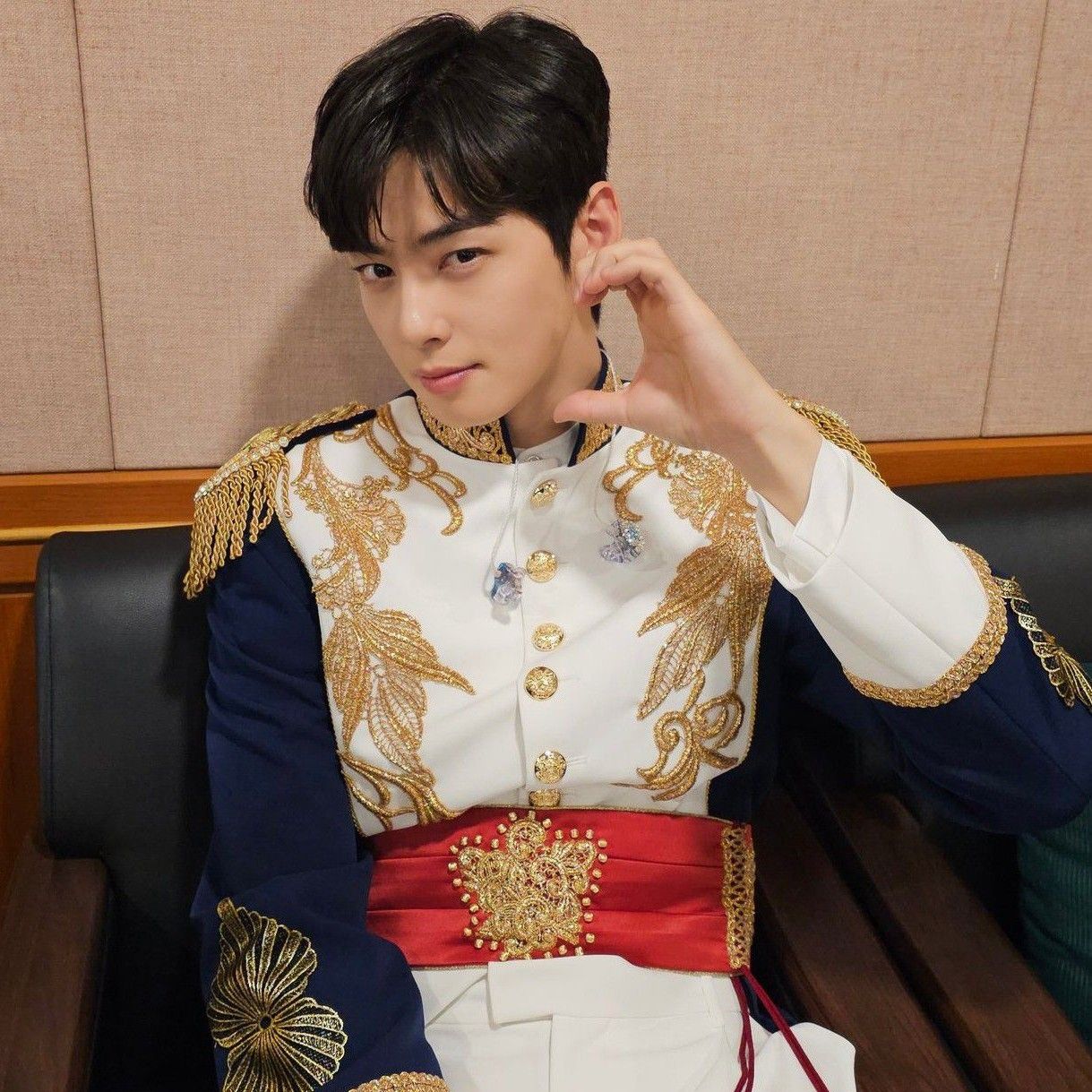 Recent activity shot of Eunwoo (ASTRO)