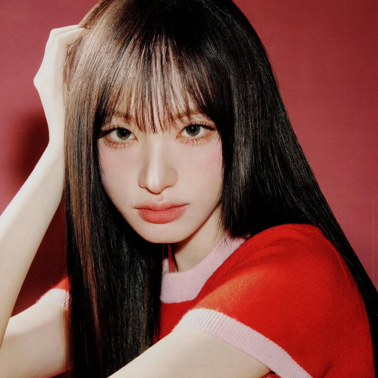 Momen yang diabadikan oleh penggemar LIZ (IVE)