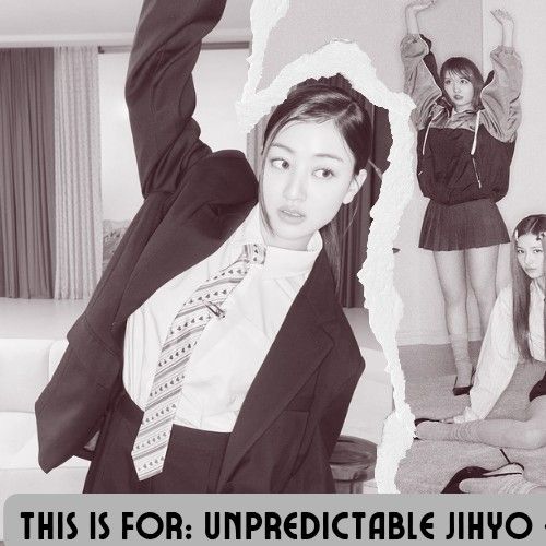 지효 (TWICE)의 비하인드 컷