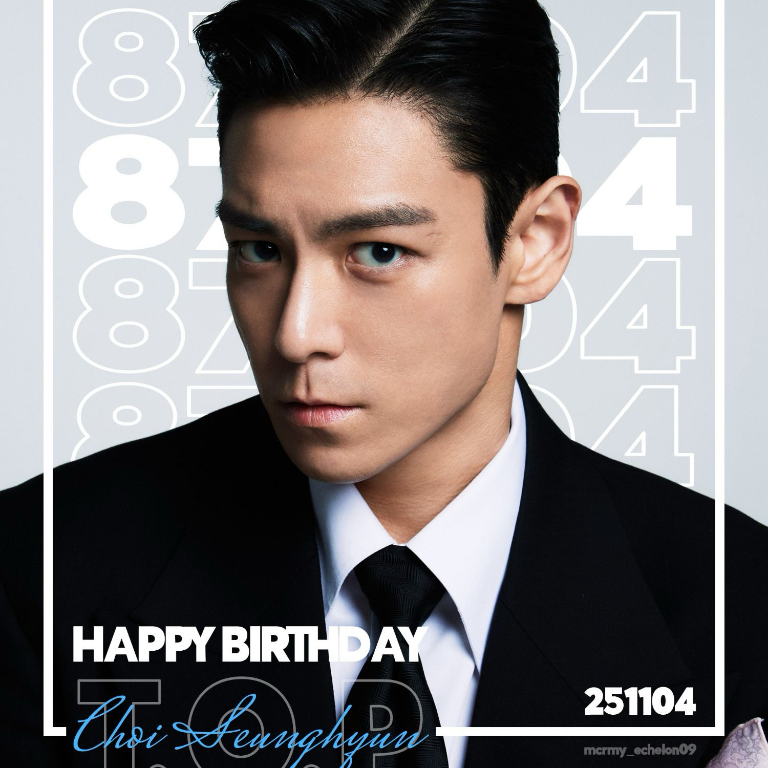 A moment captured by T.O.P's fan