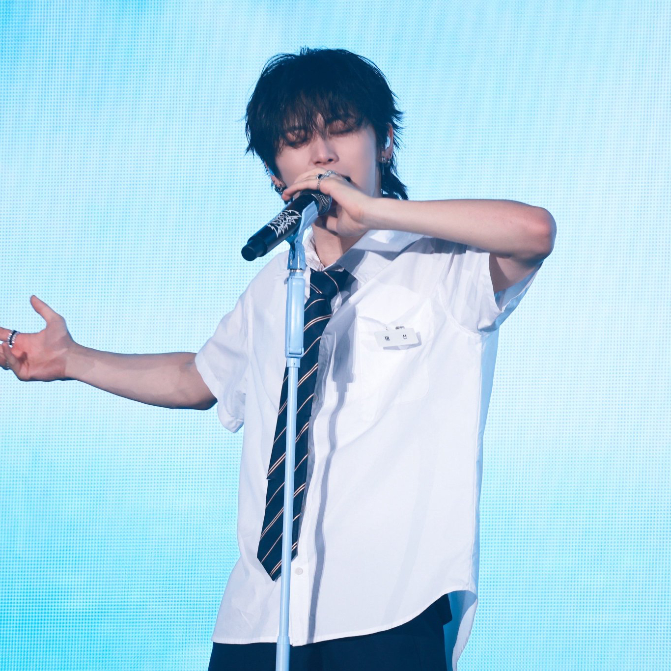 Recent activity shot of Taesan (BOYNEXTDOOR)