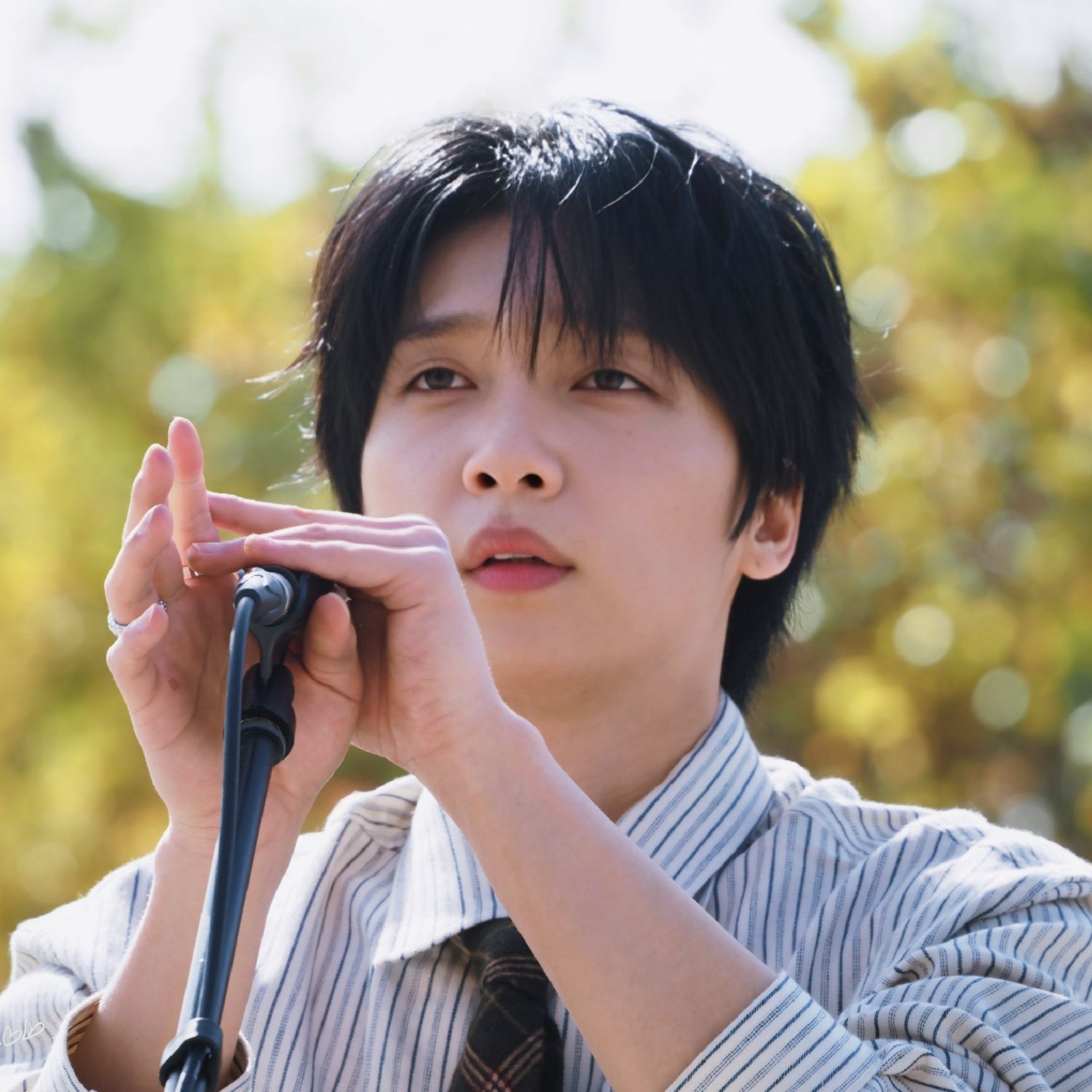 A moment captured by Jeong Sewoon's fan