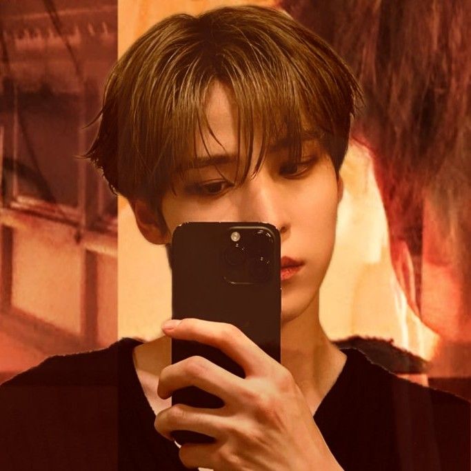 A moment captured by Yunho (ATEEZ)'s fan