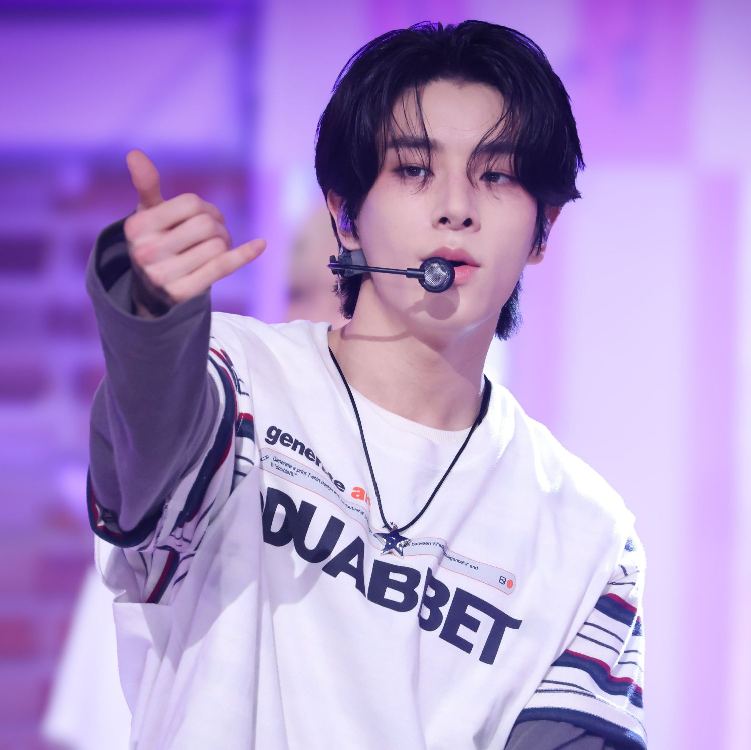 Recent activity shot of Jake (ENHYPEN)