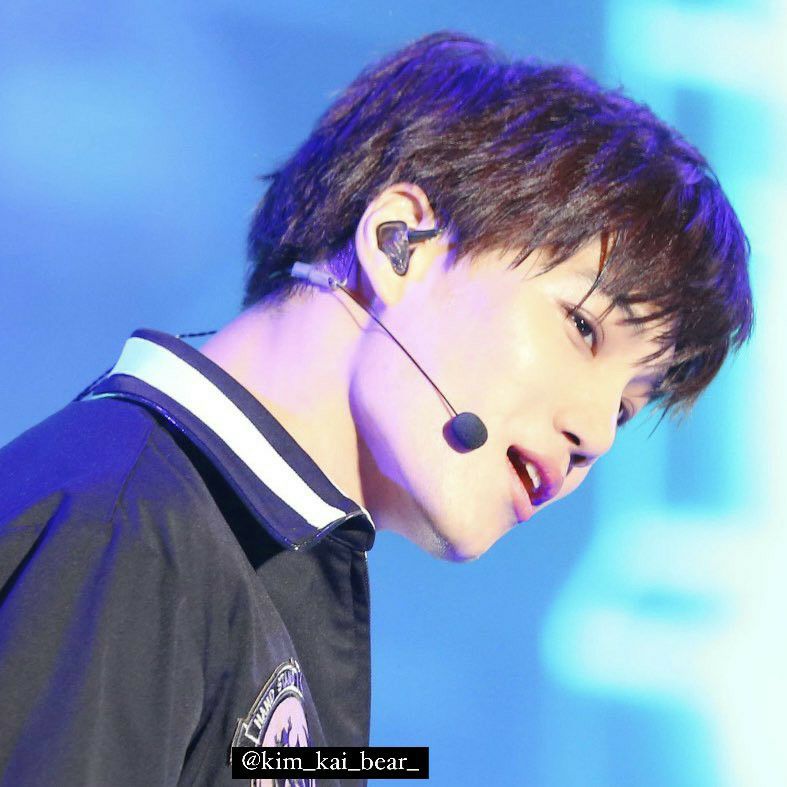 A moment captured by Kai (EXO)'s fan