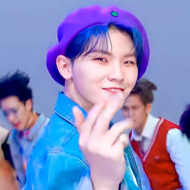 Recent activity shot of Woozi (SEVENTEEN)