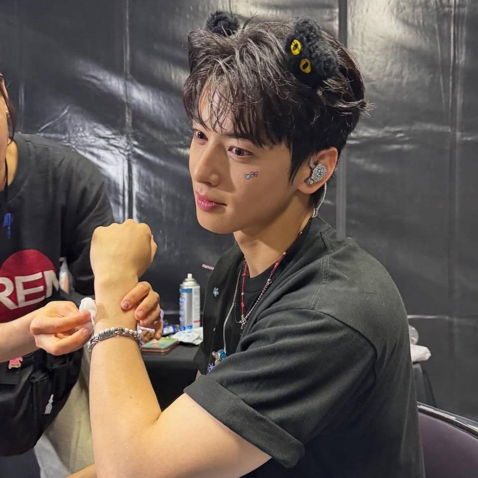 Recent activity shot of Eunwoo (ASTRO)