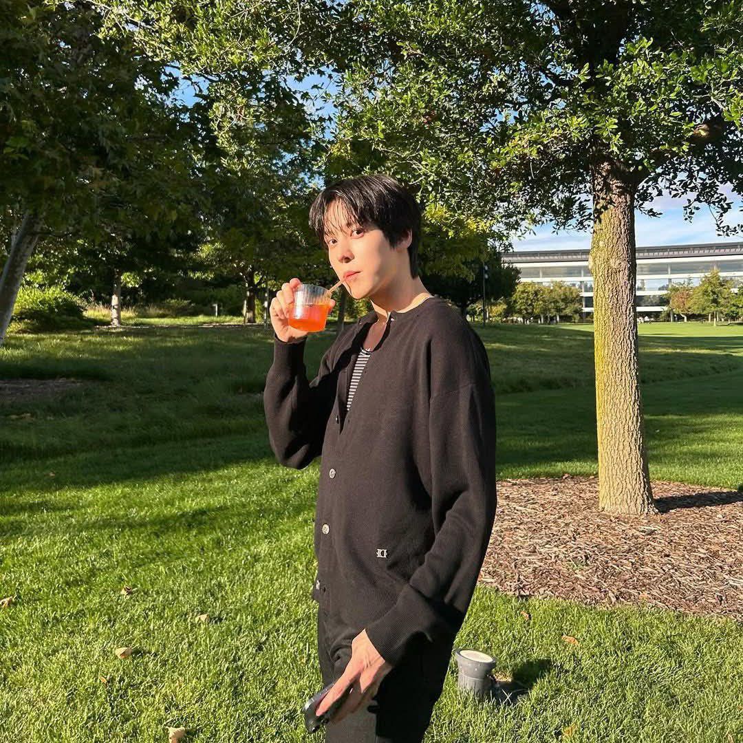 Recent activity shot of Yunho (ATEEZ)