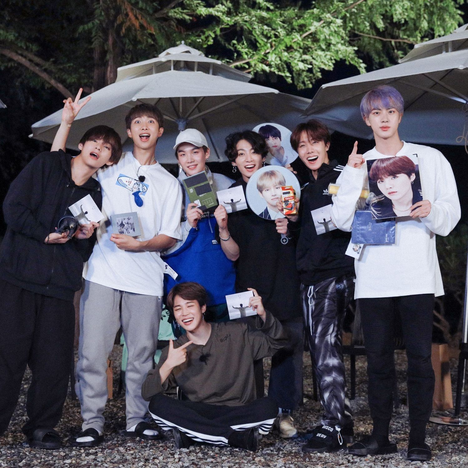 A moment captured by BTS's fan