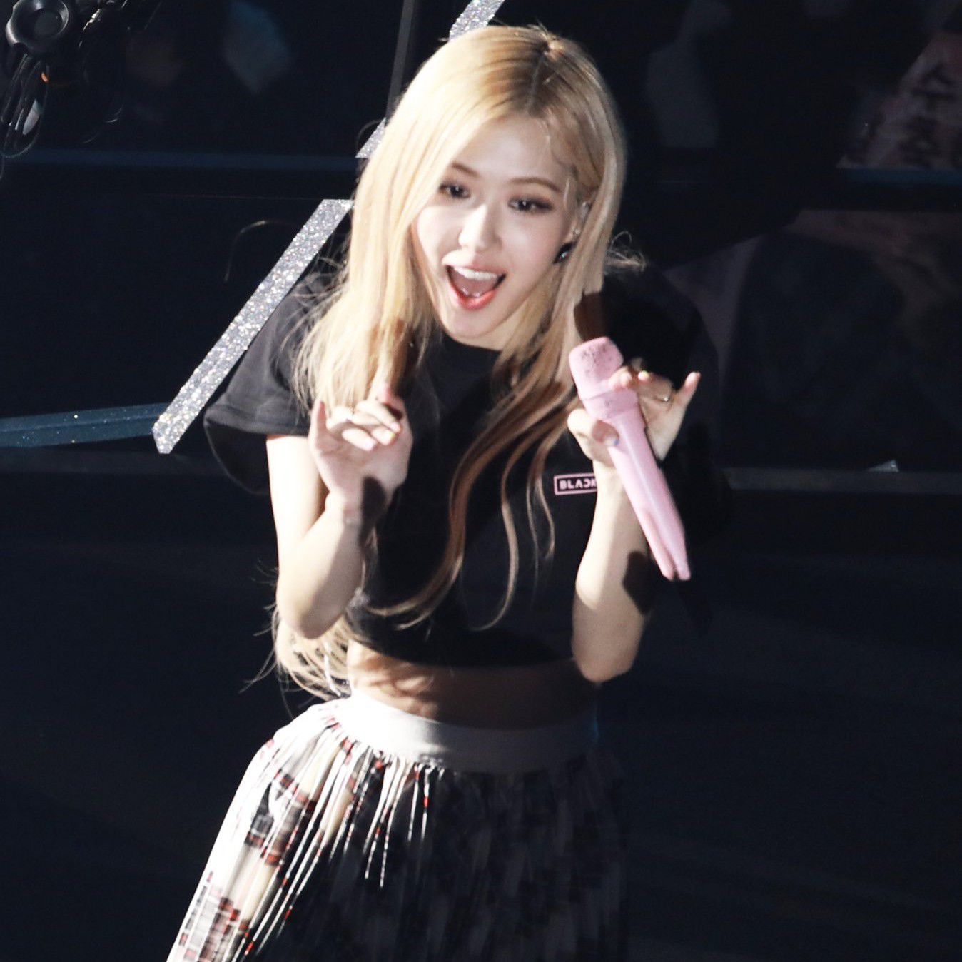 Recent activity shot of ROSÉ (BLACKPINK)