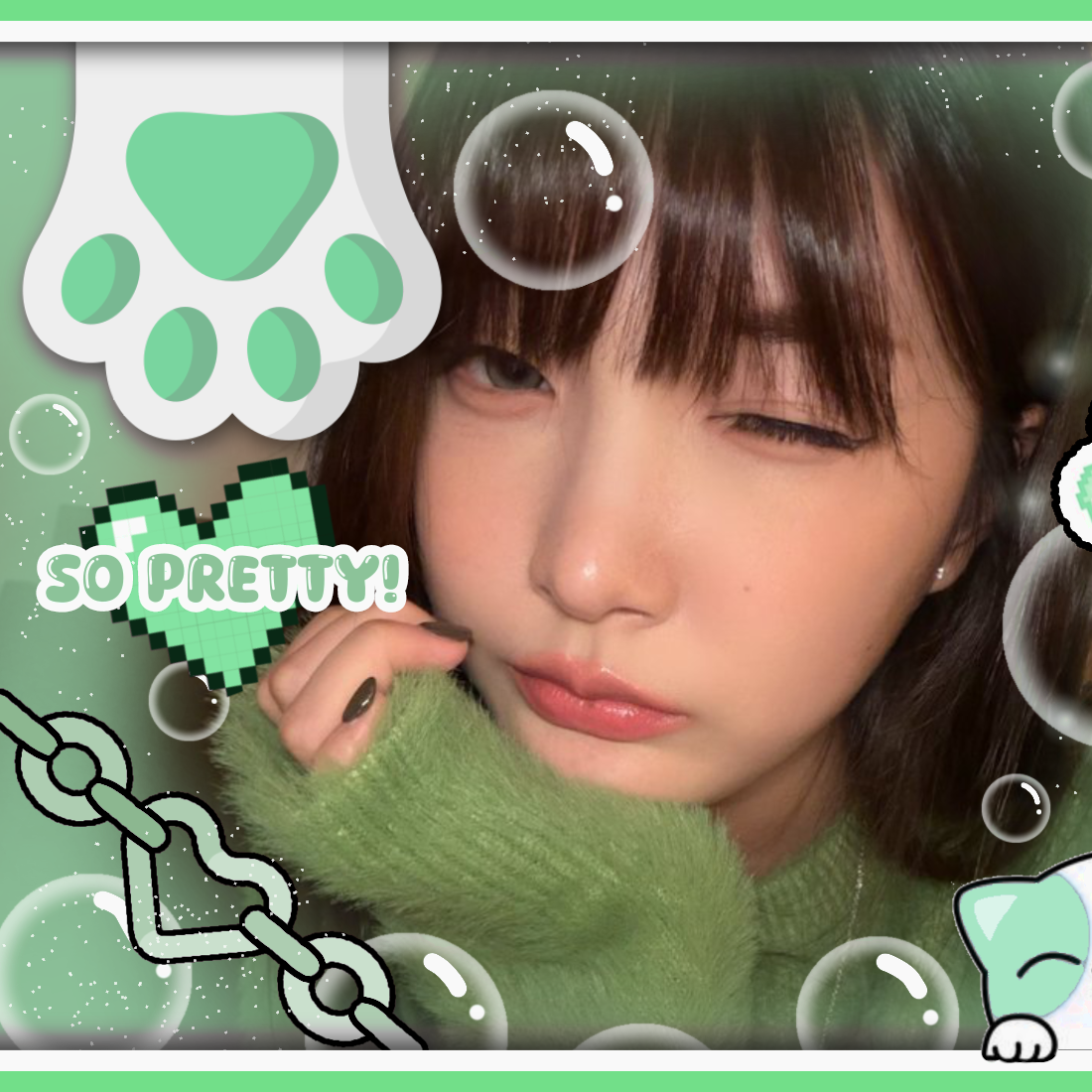 Behind-the-scenes cut of Minseo (woo!ah!)