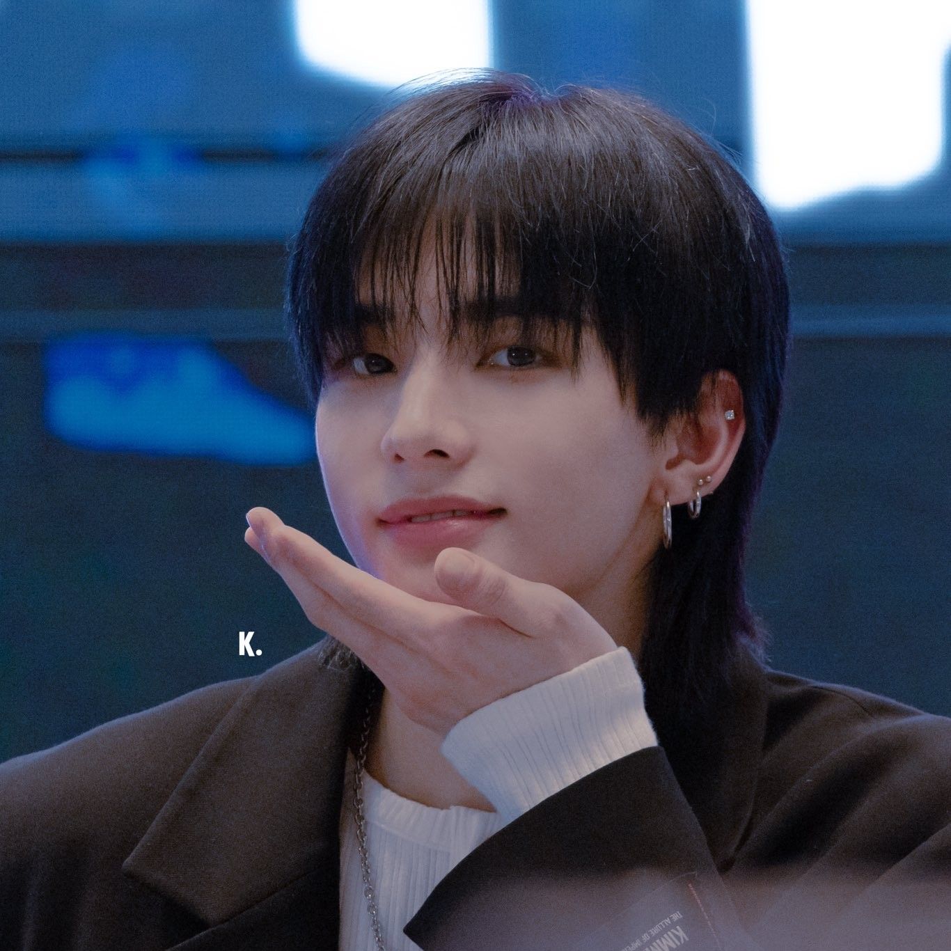 Behind-the-scenes cut of Hyunjin (Stray Kids)