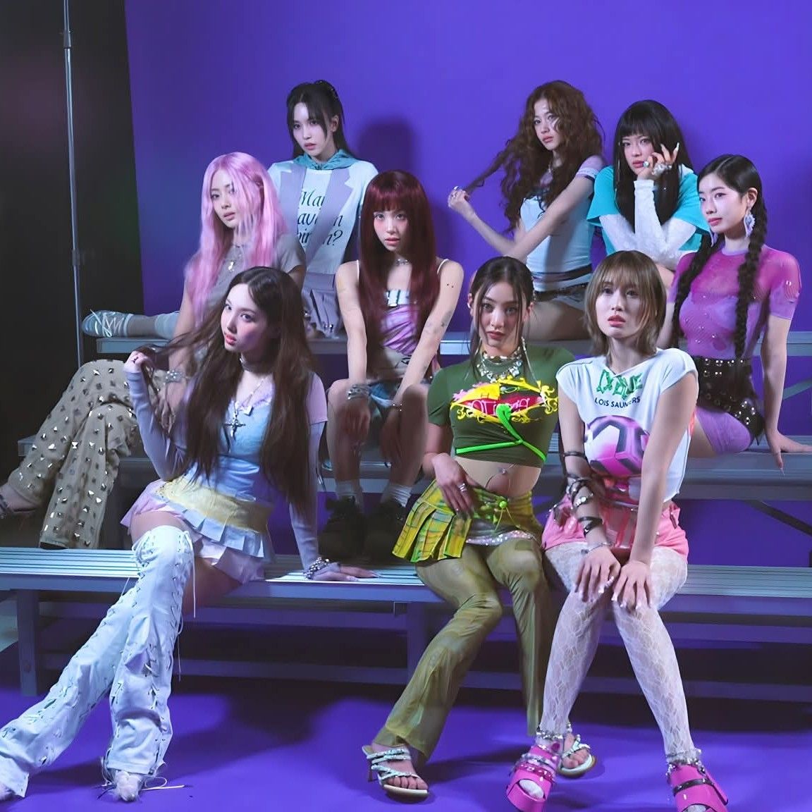 Recent activity shot of TWICE
