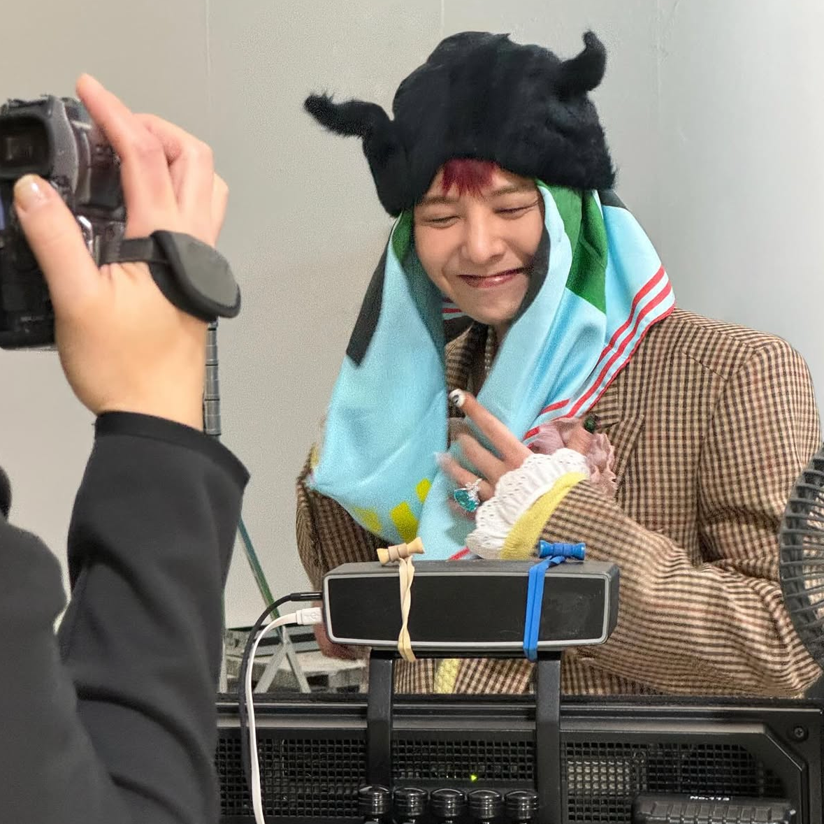 A moment captured by G-DRAGON (BIGBANG)'s fan