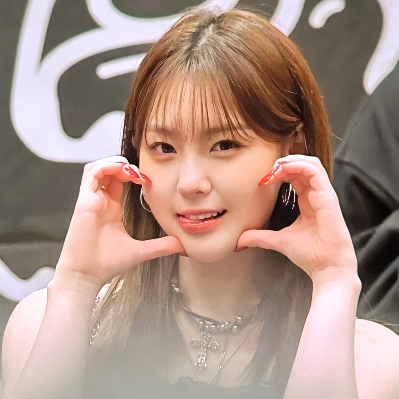 A moment captured by Kim Chaehyun (Kep1er)'s fan