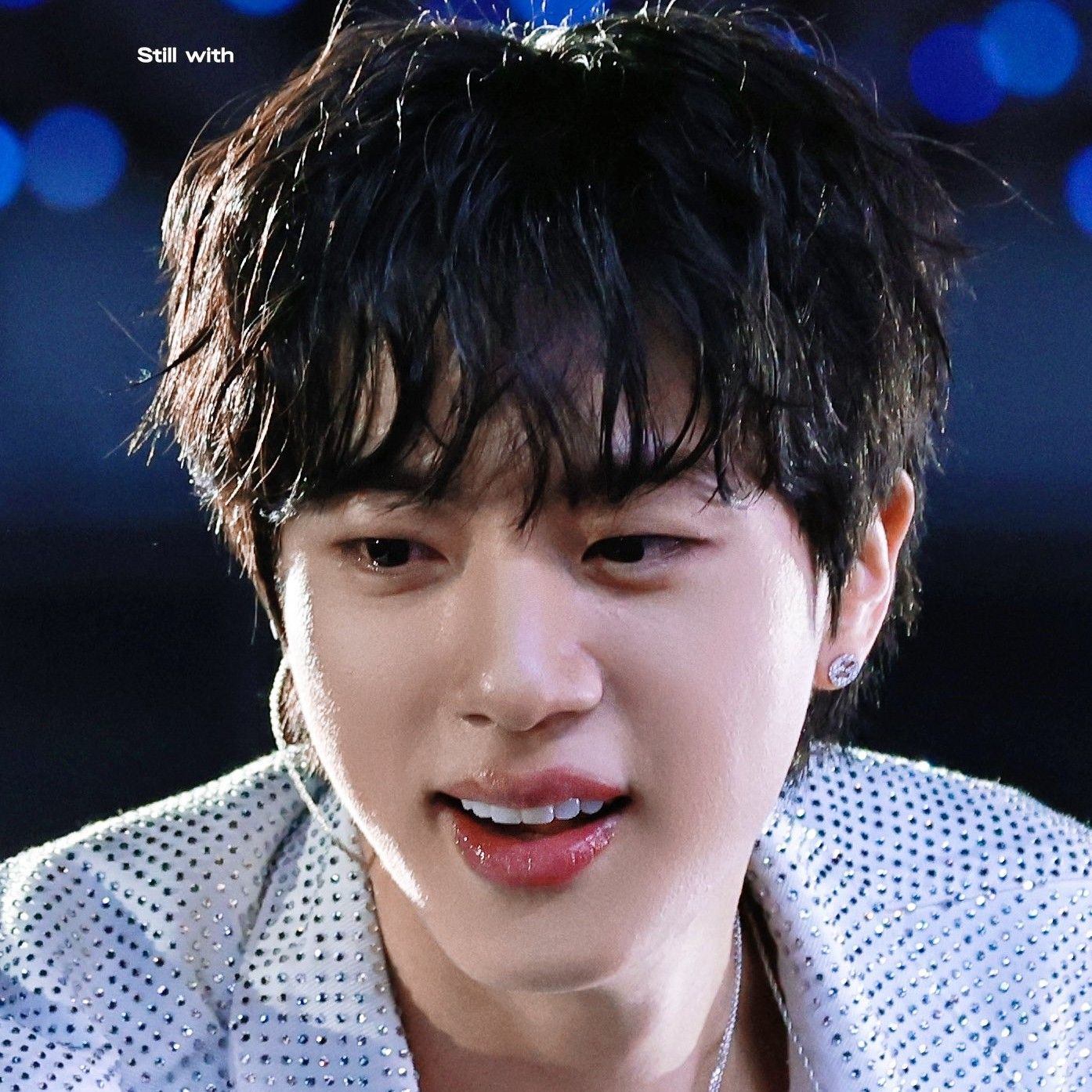 Recent activity shot of Jin (BTS)