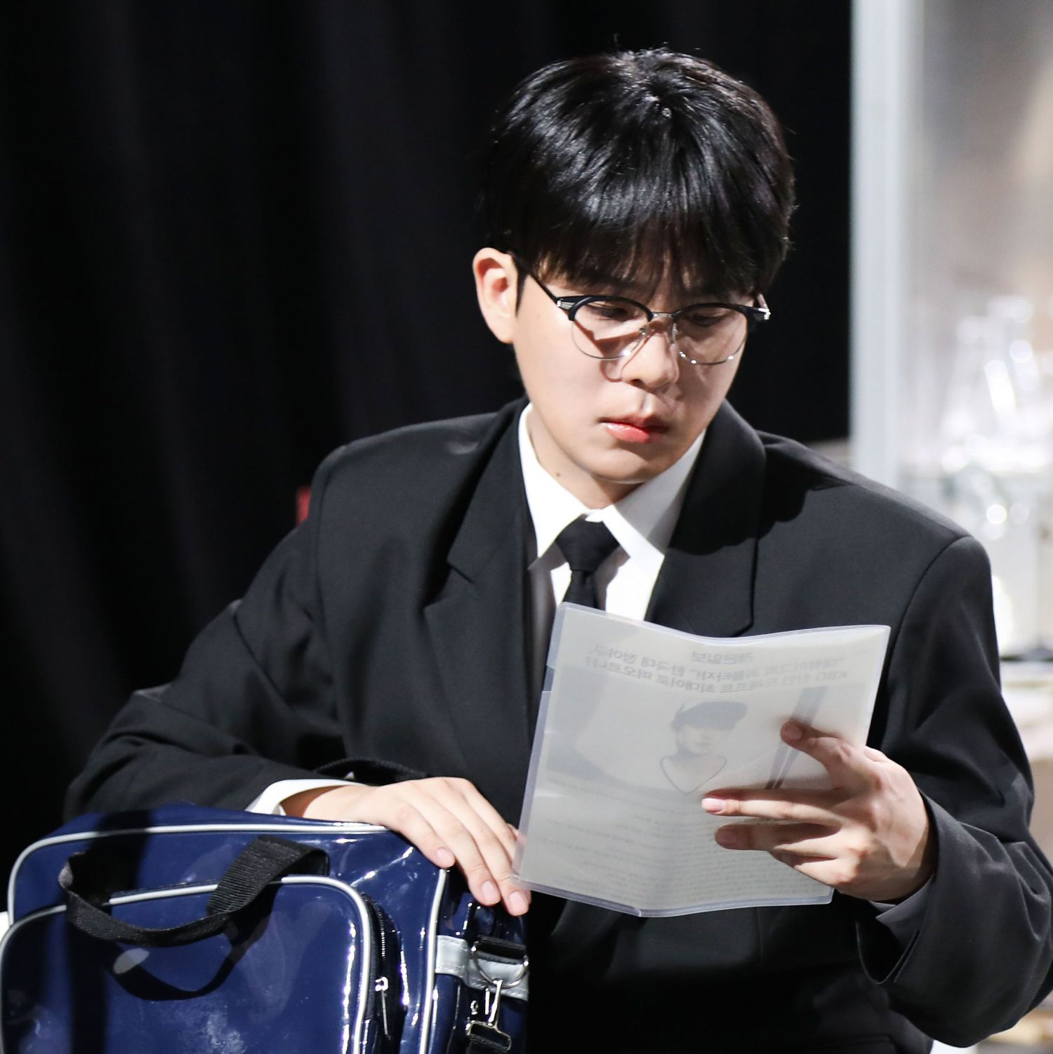 Behind-the-scenes cut of Jongho (ATEEZ)
