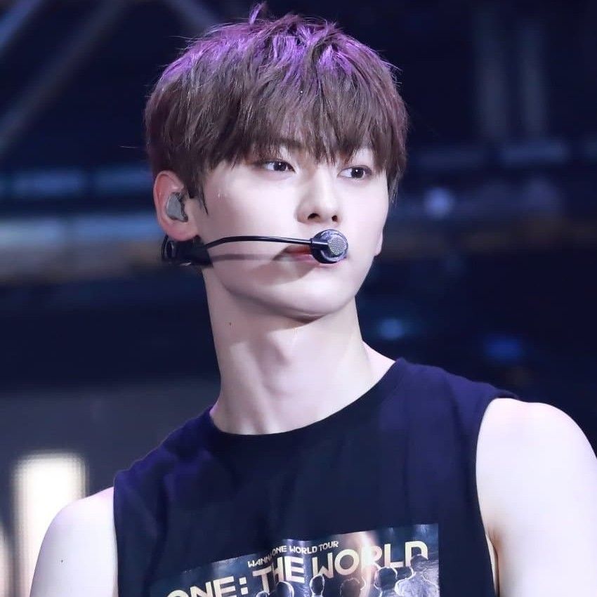 Recent activity shot of Hwang Minhyun
