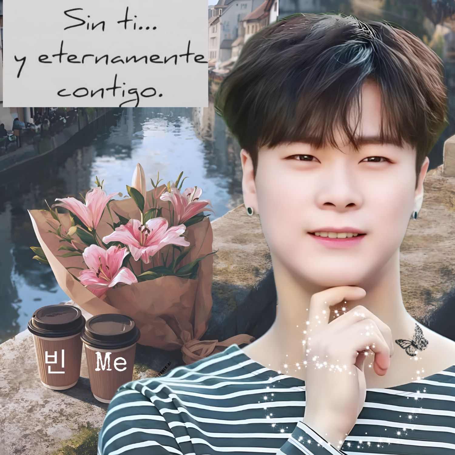 Recent activity shot of Moonbin (ASTRO)