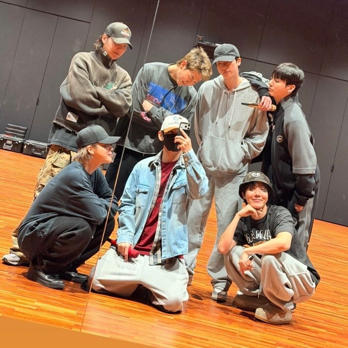 防彈少年團粉絲拍下的瞬間