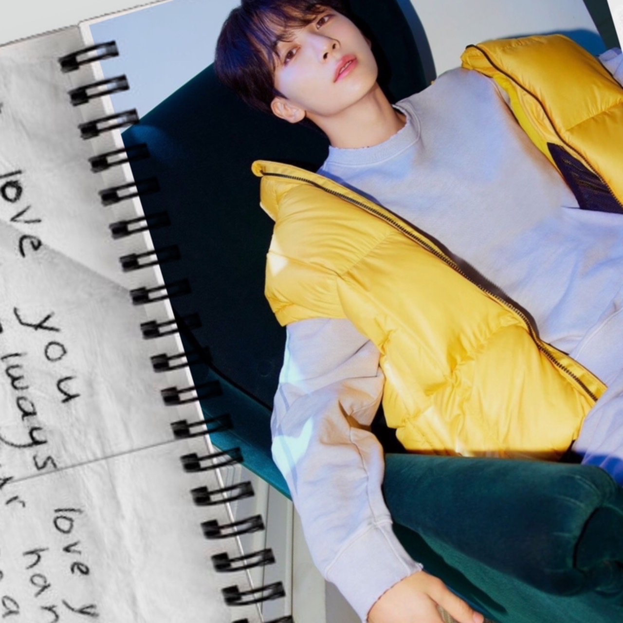 정한 (세븐틴)의 비하인드 컷