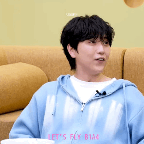Recent activity shot of Sandeul (B1A4)