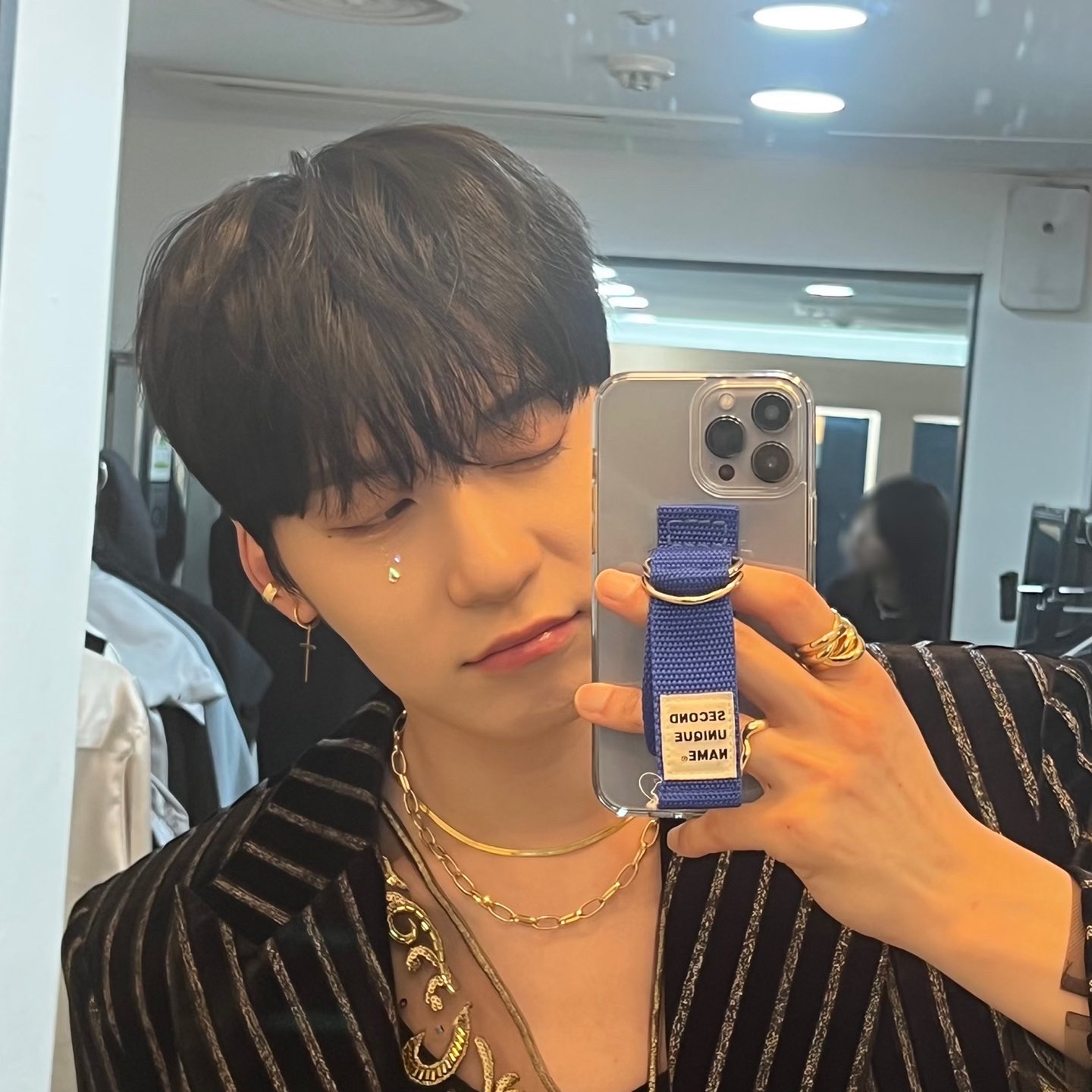 A moment captured by ONEUS's fan