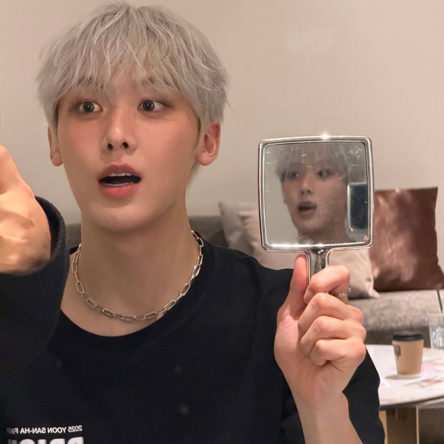 Recent activity shot of Sanha (ASTRO)