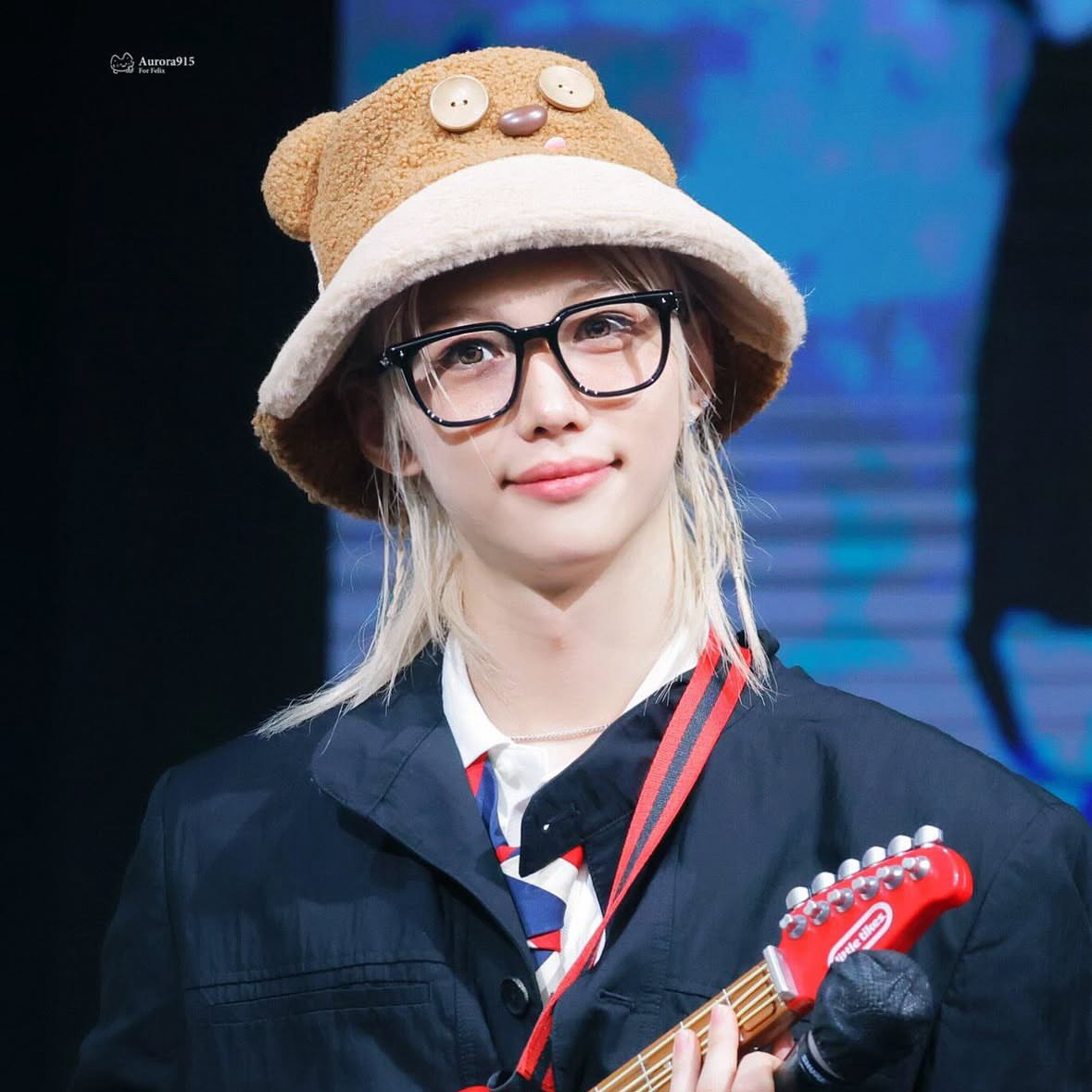 Recent activity shot of Felix (Stray Kids)