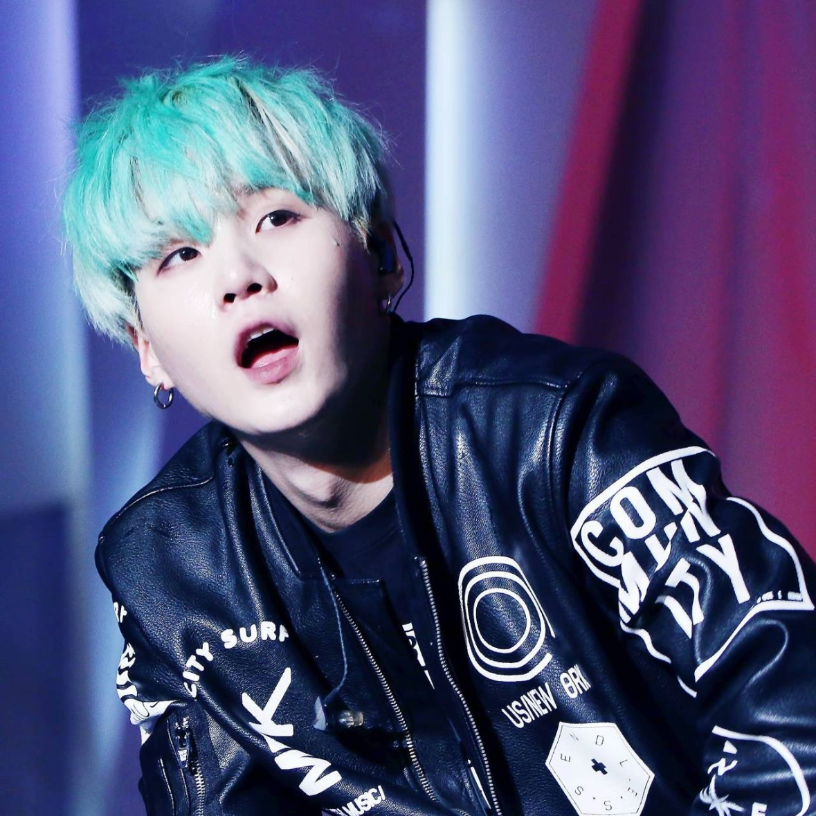 A moment captured by SUGA (BTS)'s fan
