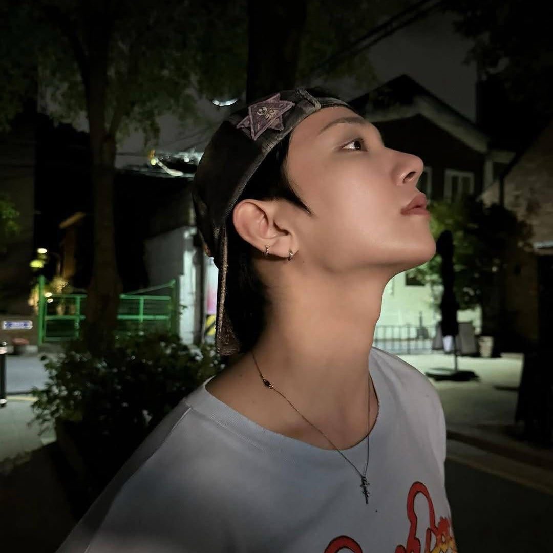 A moment captured by Joshua (SEVENTEEN)'s fan