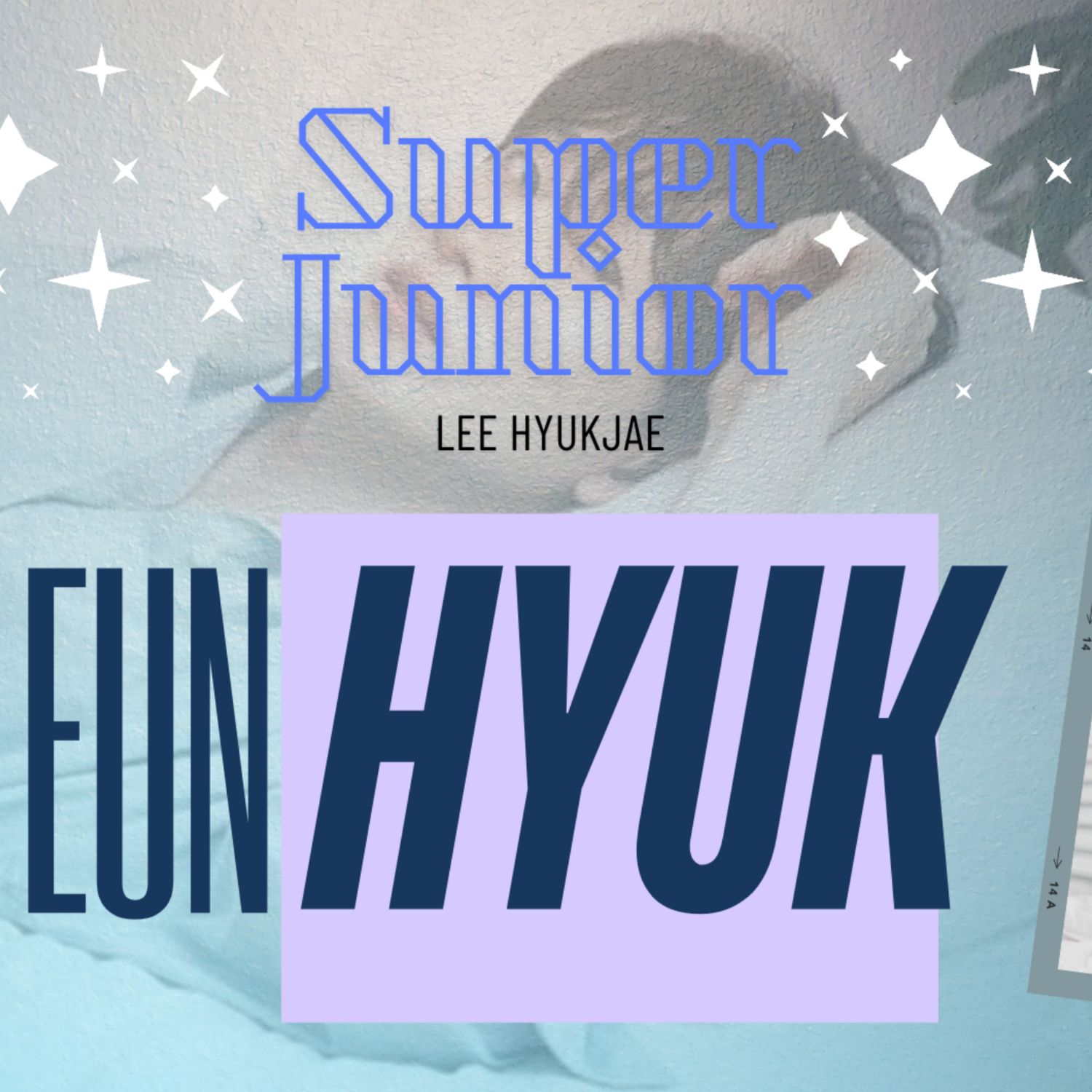 Behind-the-scenes cut of Eunhyuk (Super Junior)