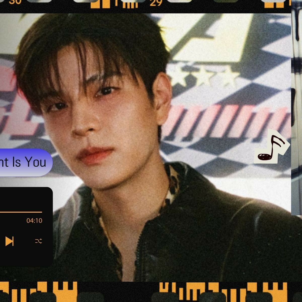 Recent activity shot of Seungmin (Stray Kids)