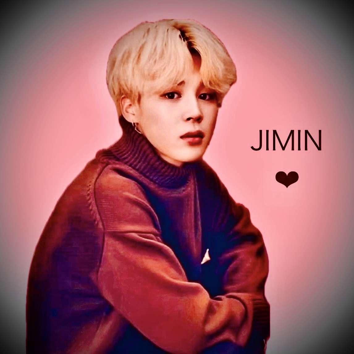 Recent activity shot of Jimin (BTS)