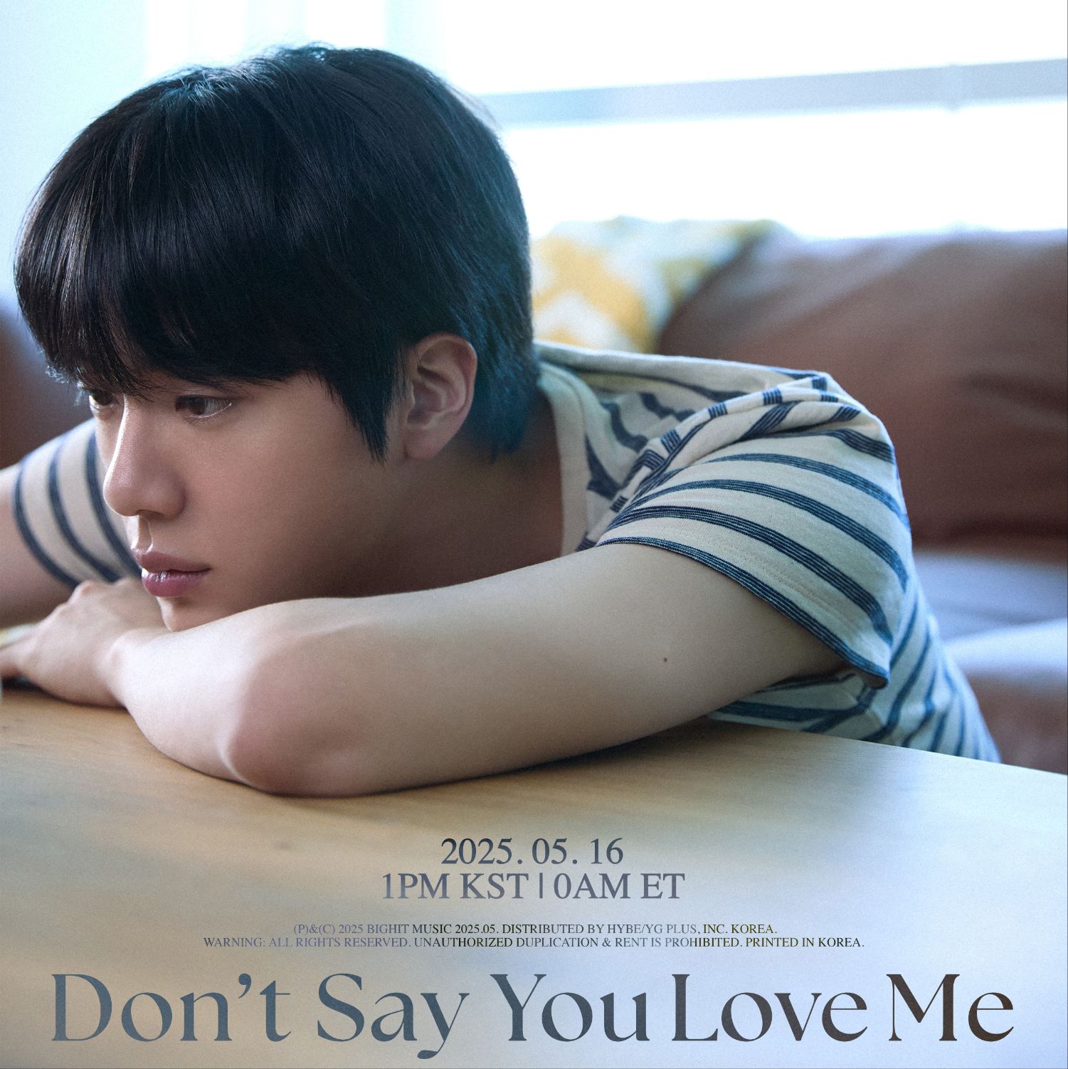 Recent activity shot of Jin (BTS)