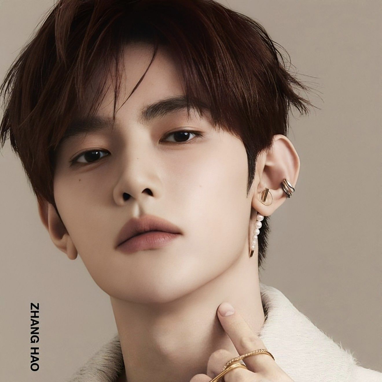 Recent activity shot of Zhang Hao (ZEROBASEONE)