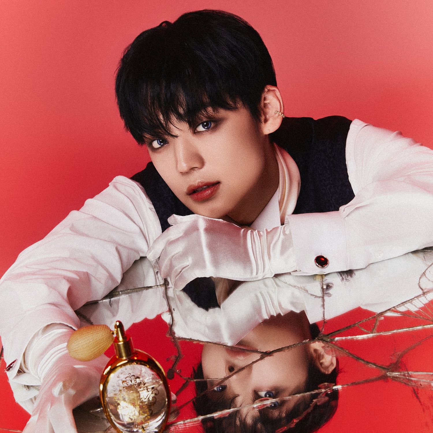 A moment captured by Chan (A.C.E)'s fan