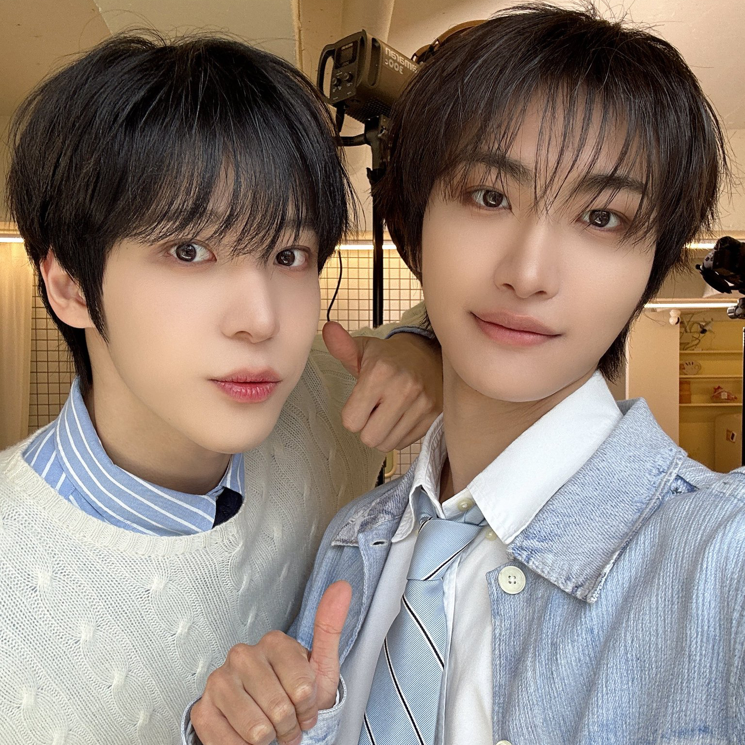 Behind-the-scenes cut of Seonghwa (ATEEZ)